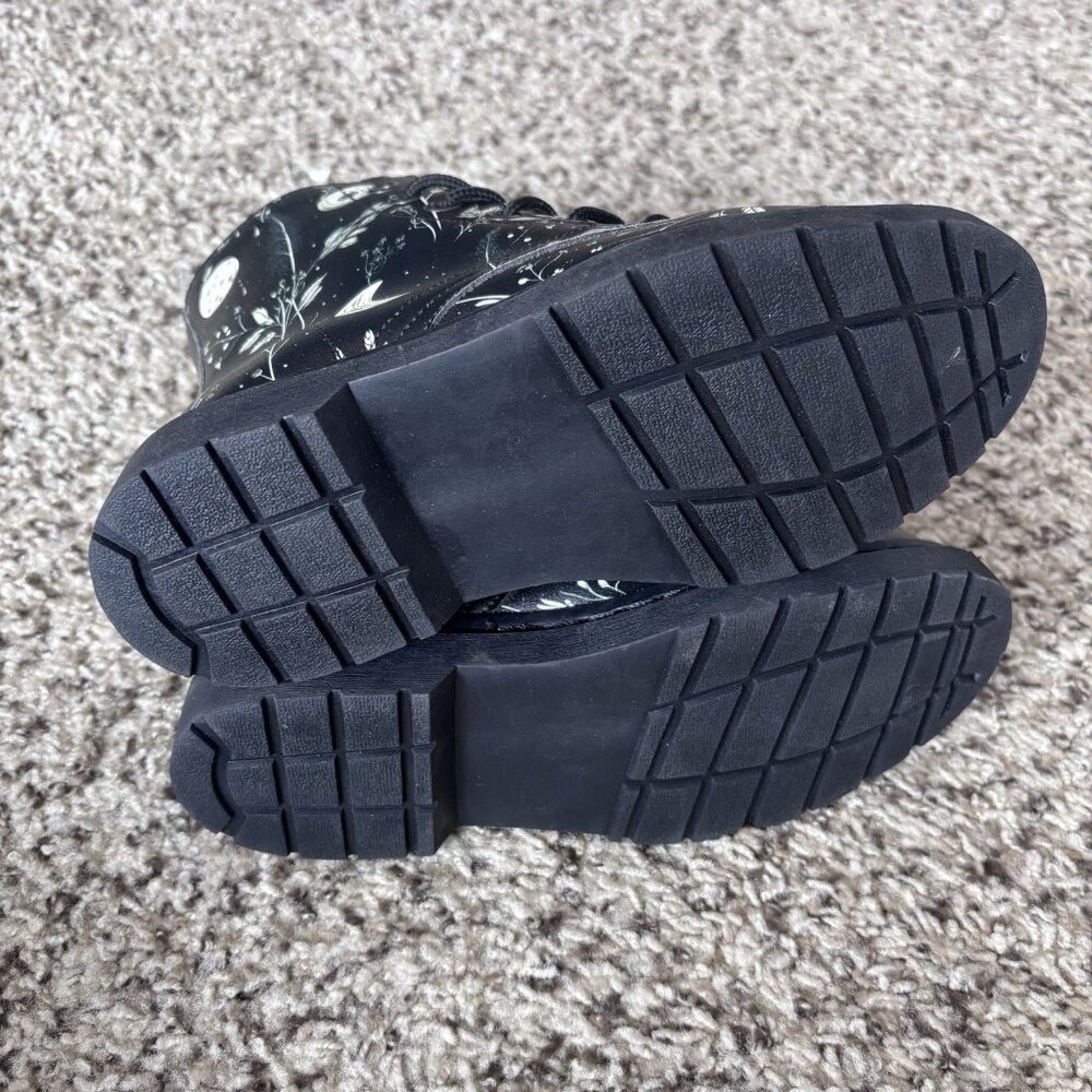 Rogue + Wolf  Twilight Garden Boot Vegan Leather Doc-Style Black Girls Size 4.5 - Picture 12 of 14